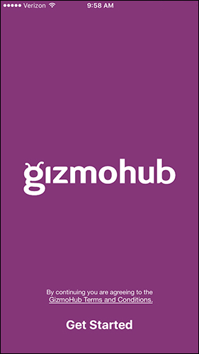 Pantalla de preparación de Gizmo