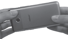 Replace the battery cover Replace the battery cover