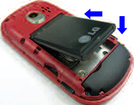Insert the battery