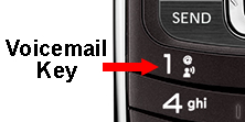 Oprime la tecla Voicemail