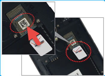 Insertar tarjeta SIM