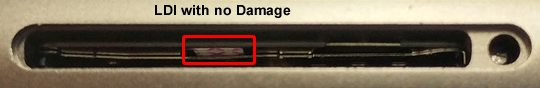 LDI Indicator - No Damage Present