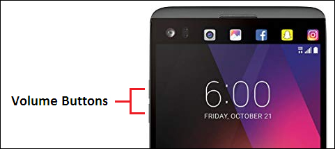 Volume buttons