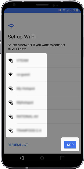 Set up Wi-Fi Set up Wi-Fi