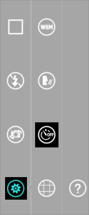 Tap the Camera Timer Icon
