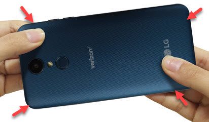 Close battery cover