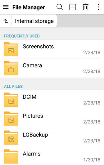 Lg Zone 4 Move Files From Internal Storage To Sd Memory Card Verizon