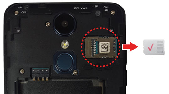 LG ZONE 4 - Remove SIM Card | Verizon Wireless