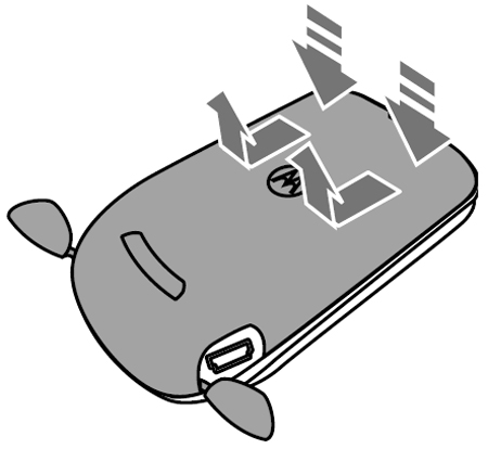 Remove battery cover