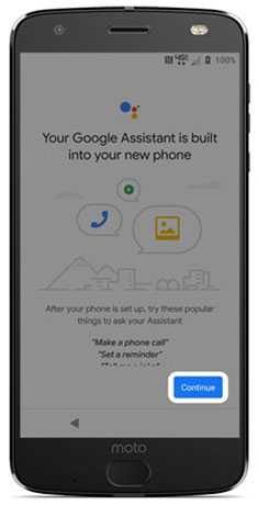 Google assistant page Google assistant page