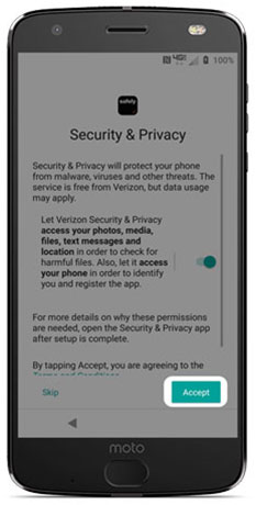 Security & Privacy page Security & Privacy page