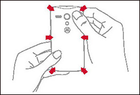 Replace battery cover