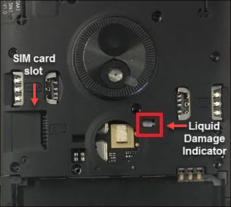 LDI indicator - no damage