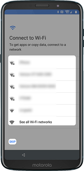 Connect to Wi-Fi