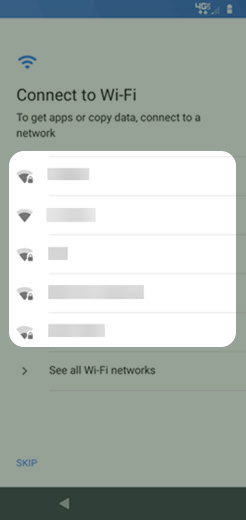 Set up Wi-Fi