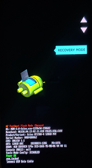 Android Recovery mode Android Recovery mode