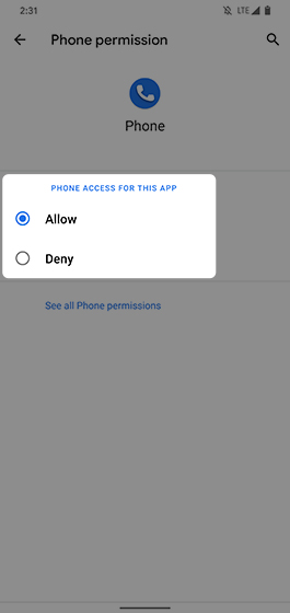 App permissions App permissions