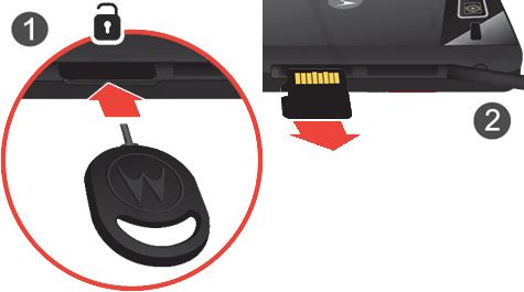 Remove memory card