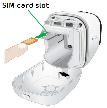 Arlo Go - Insert / Remove SIM Card 