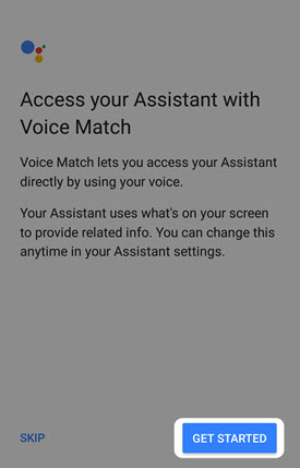 Voice Match