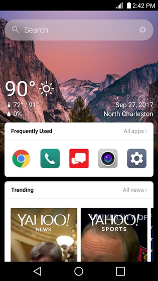 AppFlash Main Screen