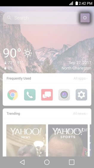 AppFlash Settings Icon