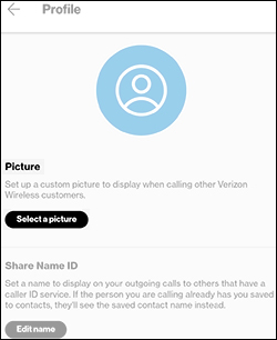 Tap Select a Picture