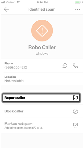 Tap Report Caller