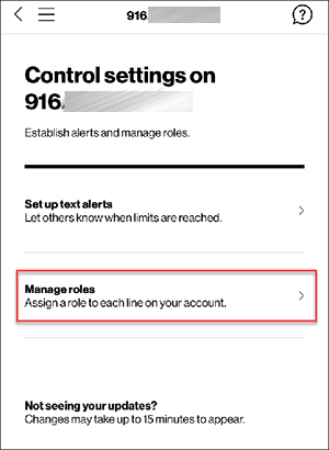 Manage Roles with available numbers