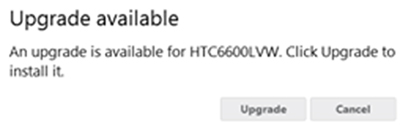 software upgrade assistant htc