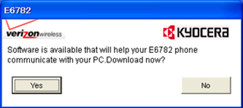 Download and install prompt
