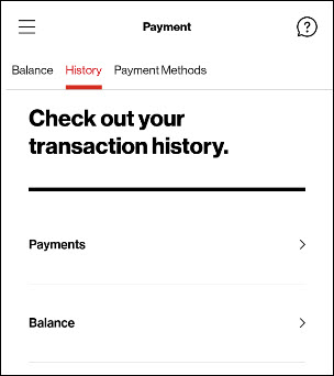 My Verizon App Prepaid Payments