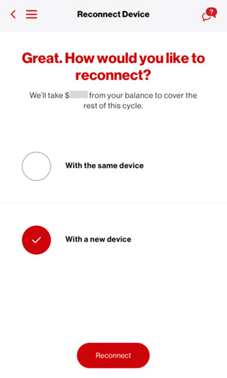 Verizonwireless/activate My Device Prepaid My Verizon app (Prepaid) - Reconnect Service | Verizon Wireless
