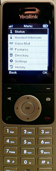 Menú Phone