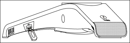 Connect USB flash drive