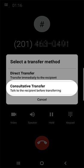 Select Consultative Transfer