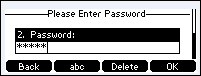 Enter Password
