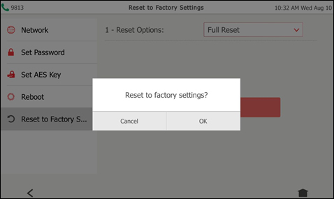 Select OK Select OK