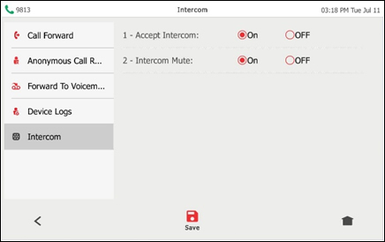Tap intercom Tap intercom