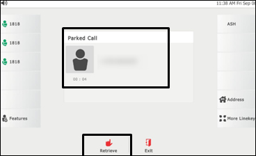 T49 retrieve call