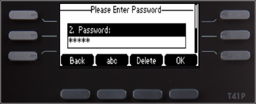 Enter password