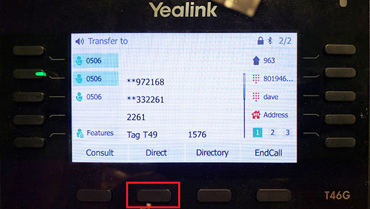 Choose Direct transfer option