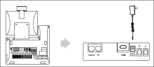Connect power source Connect power source