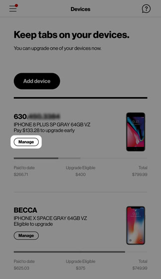 My Verizon app - Sign Up for Share Name ID | Verizon Wireless