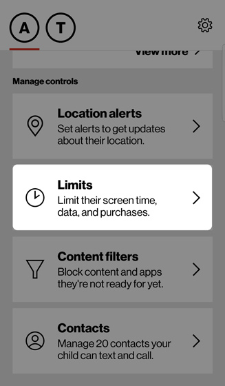 Tap Limits