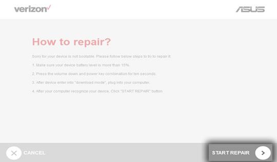 Click Start Repair
