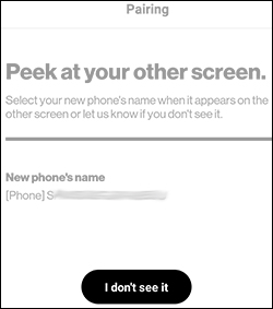 Tap Next