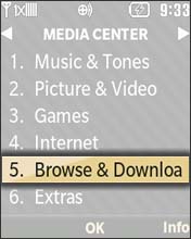 Select Browse and Download