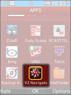 Selecciona VZ Navigator