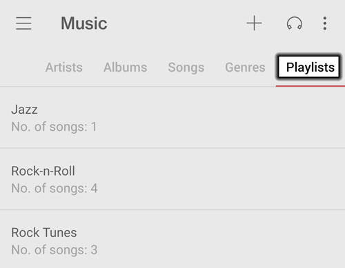Seleccionar Playlist Seleccionar Playlist